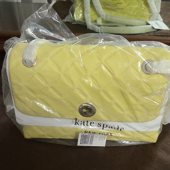 Kate Spade Lemon Quilted Shoulder Bag - Picture 1 of 8